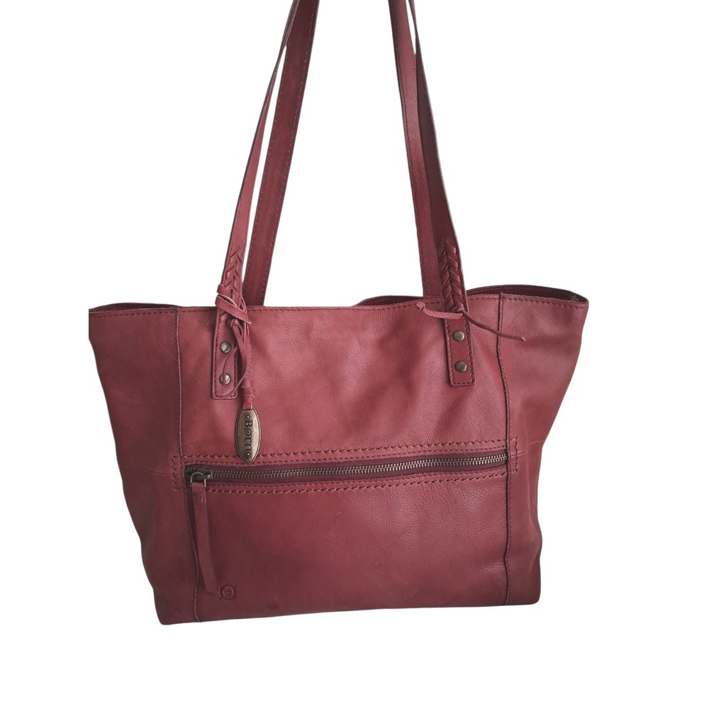 Born Genuine Soft Leather Midwood Tote Purse Womens Minimalist Casual Office Bag - Picture 6 of 16